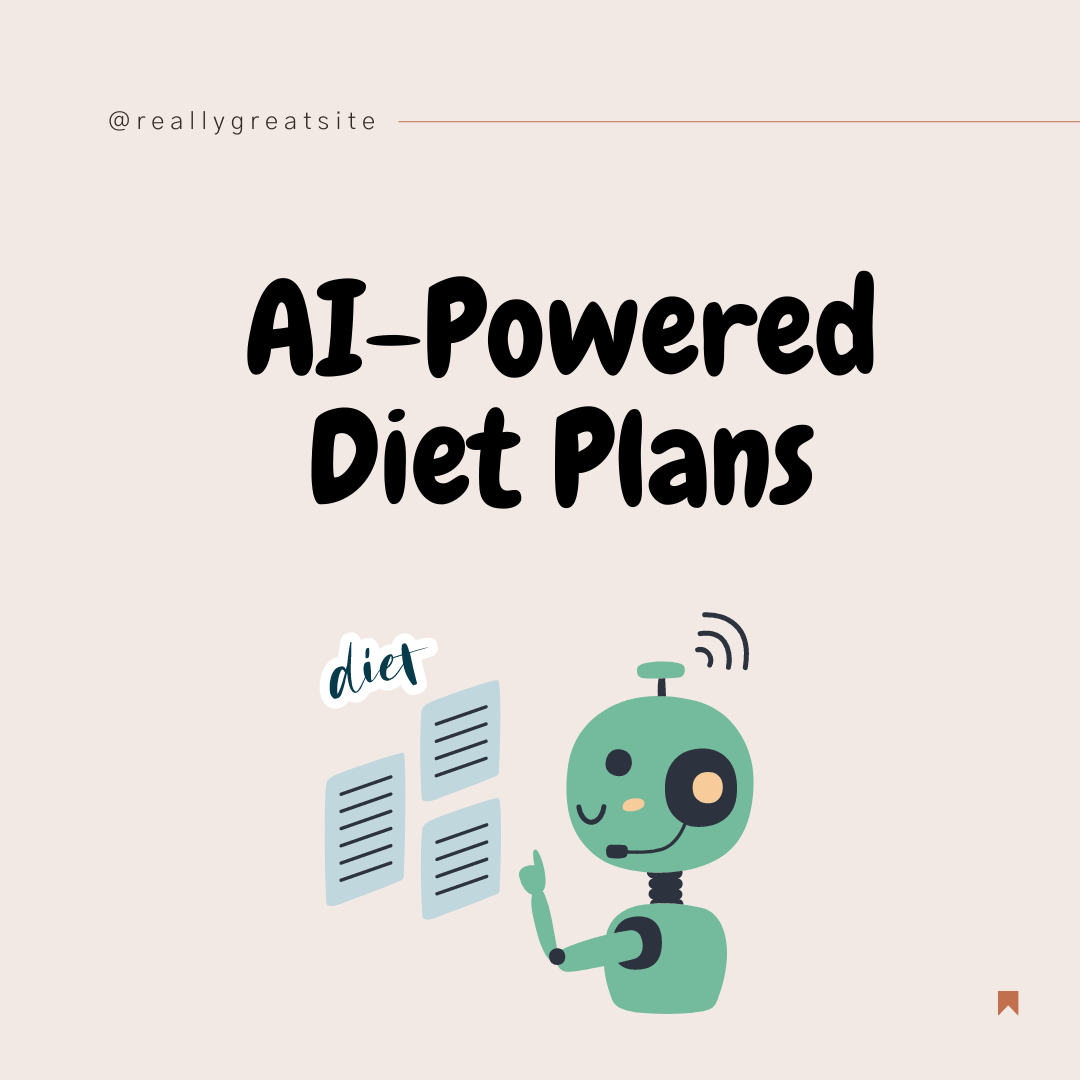 AI-Powered Diet Plans. The new era! | by lets.getwell | Medium
