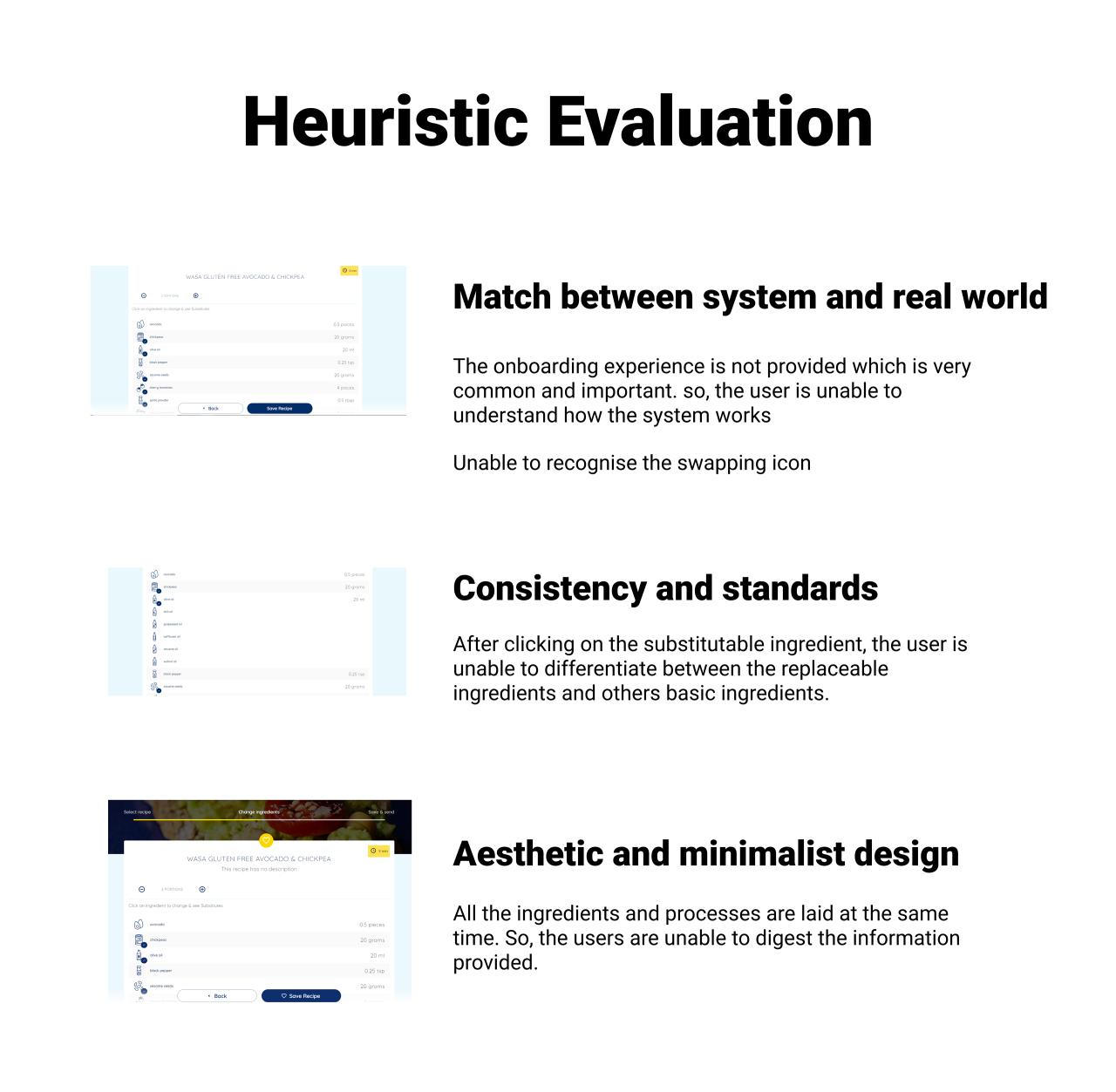 AI-powered recipe ingredient substitution UX :: Behance