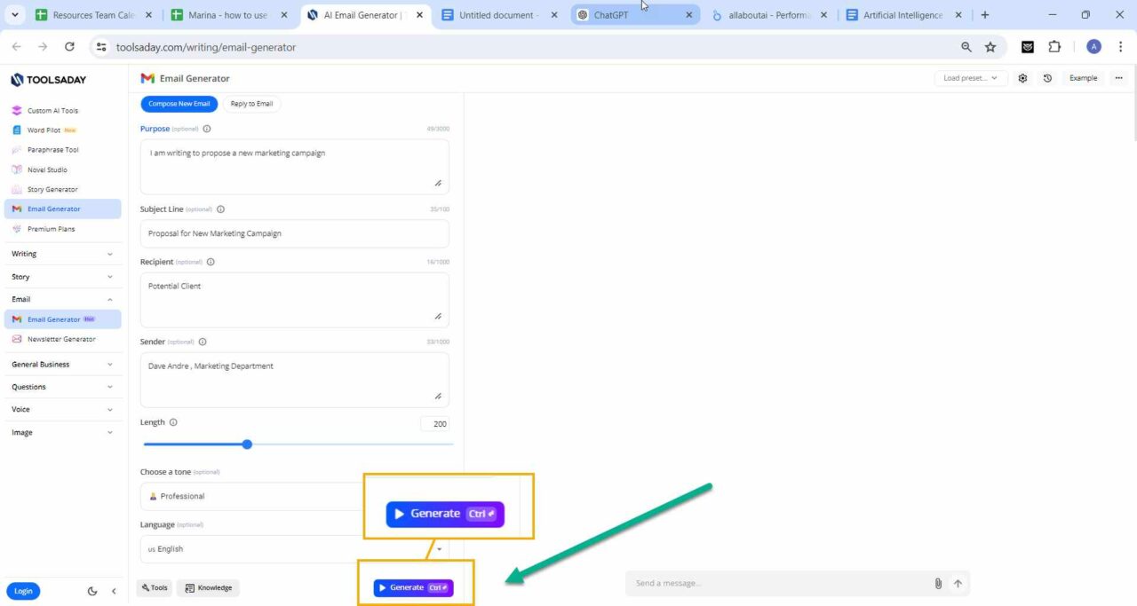 How to Use AI Email Generator to Send Email to Customers