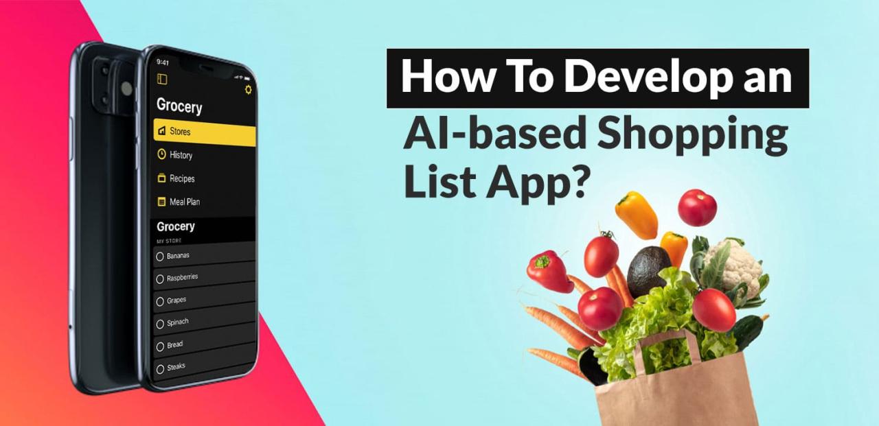 How To Develop An AI-based Shopping List App? - Matellio