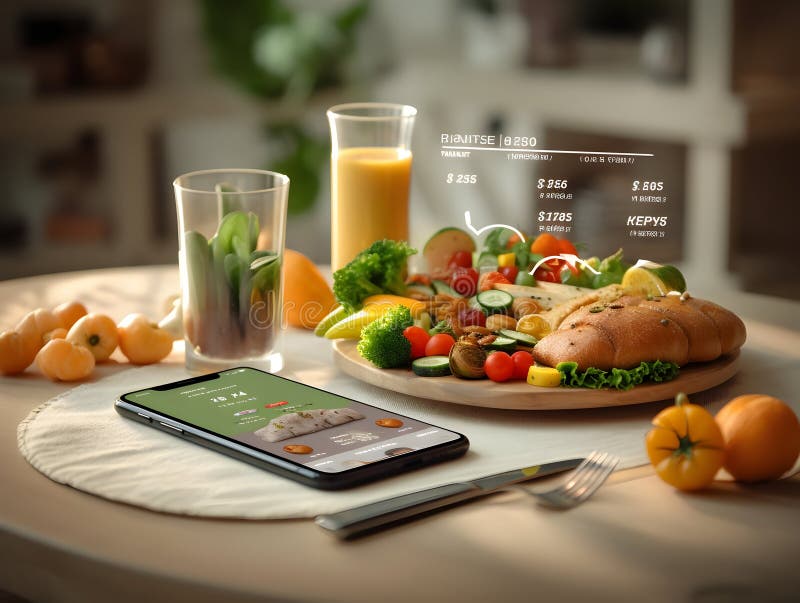 Ai Generated Diet Plan and Weight Loss Photo, Proper Nutrition ...