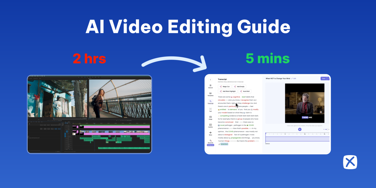 Beyond Human Limits: Exploring AI Tools For Video Editing
